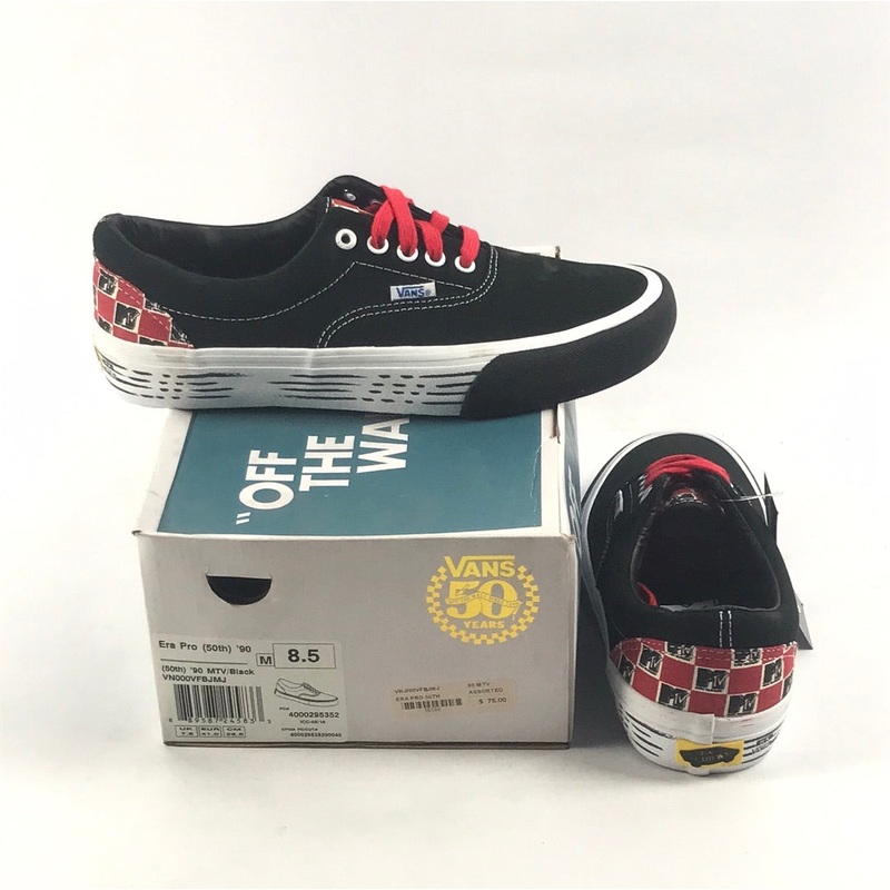 Vans Era Pro (50th)   MTV/Black U.S. Mens