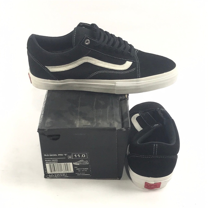 Vans Old Skool Pro   Syndicate Black/White Mens