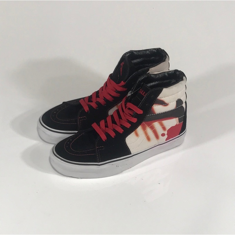 Vans Sk8 Hi Metallica Kill   All Black Size 7.5