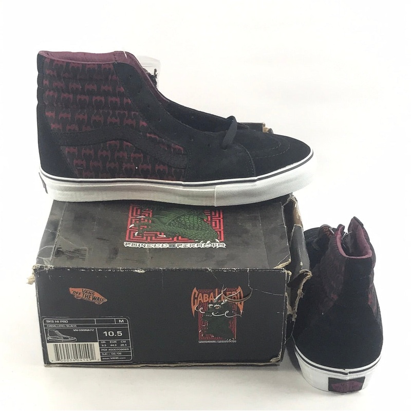 Vans Sk8 Hi Pro Cabellero/Black U.S. Mens Size 10.5 Shoes