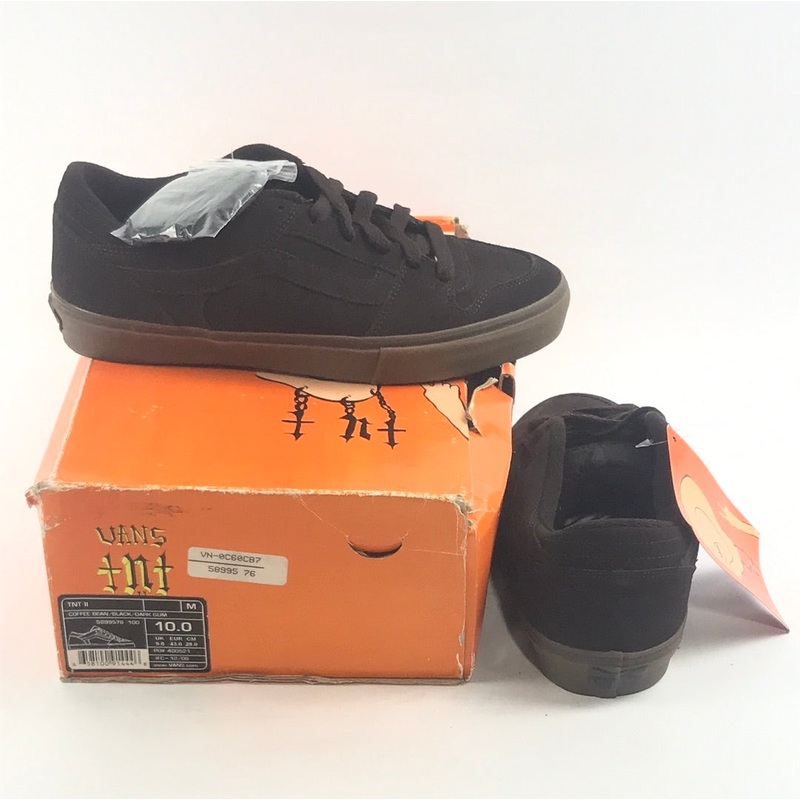Vans TNT ll Coffee Bean/Black/Dark Gum 5899476-100 06-2012 Mens Shoes