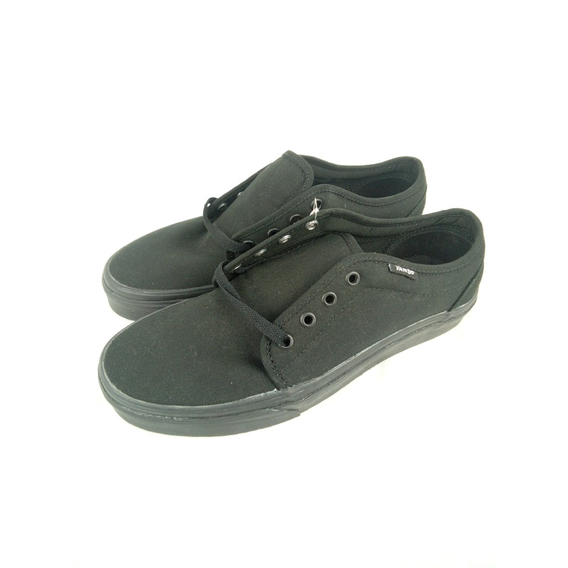 Vans 106 Vulcanized Black Mens Size 9.0 Shoes