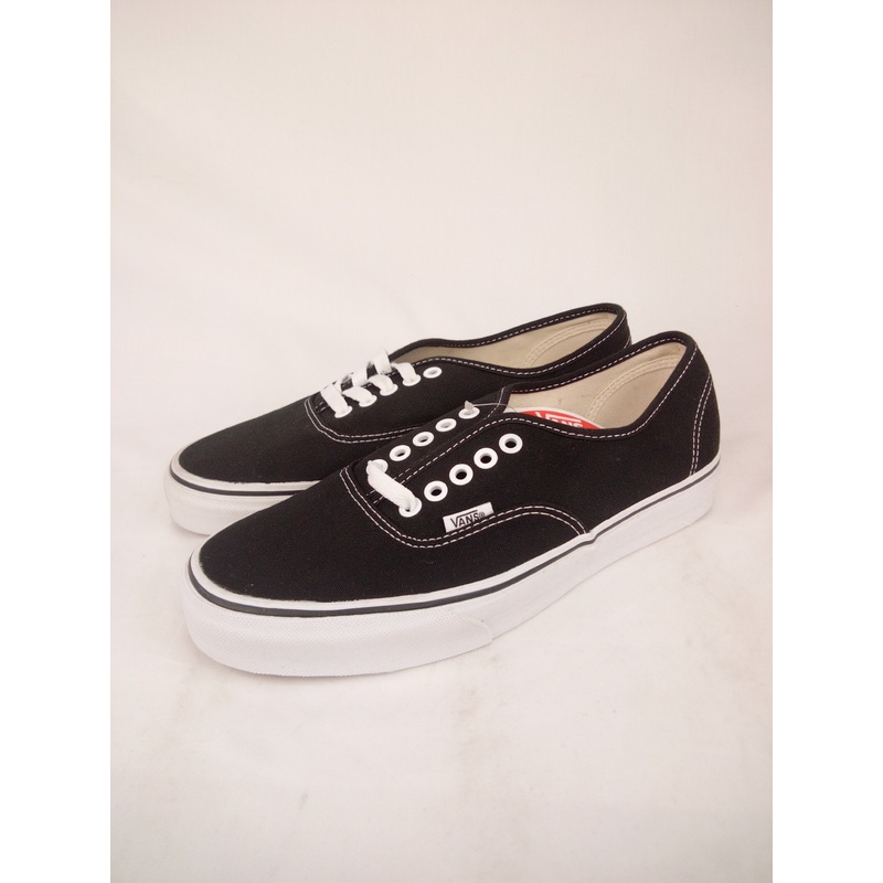 Vans Authentic Black Mens Size 8.0 Shoes