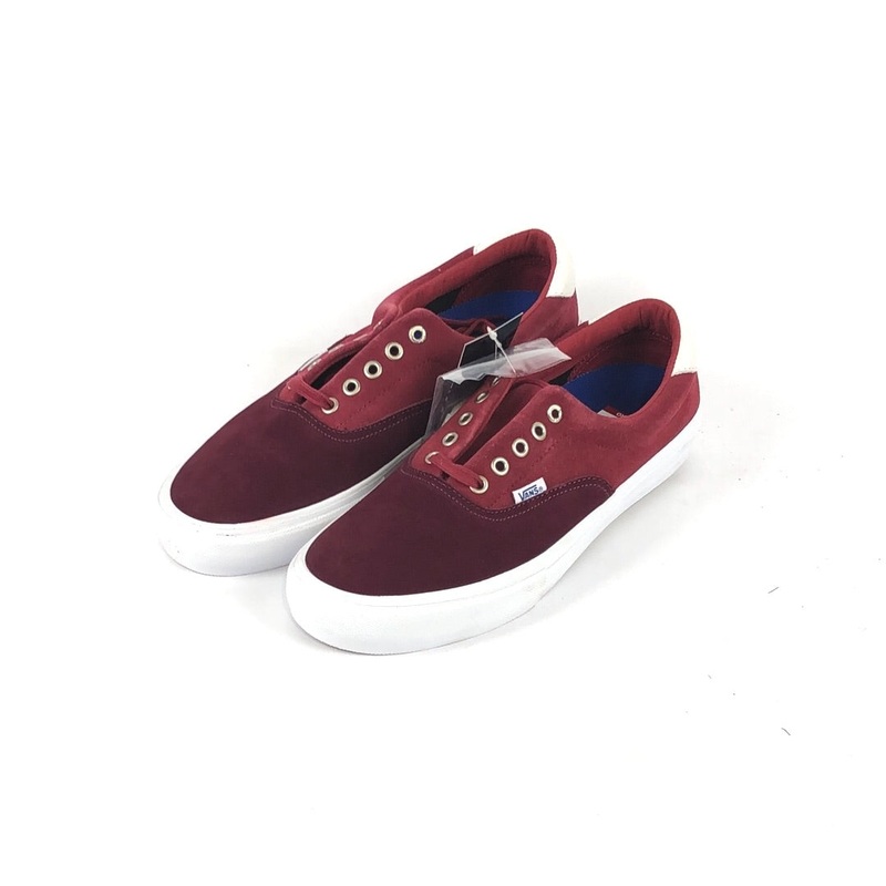 Vans Era 46 Pro Port/Tibetian Red/White US Mens Size 10.5