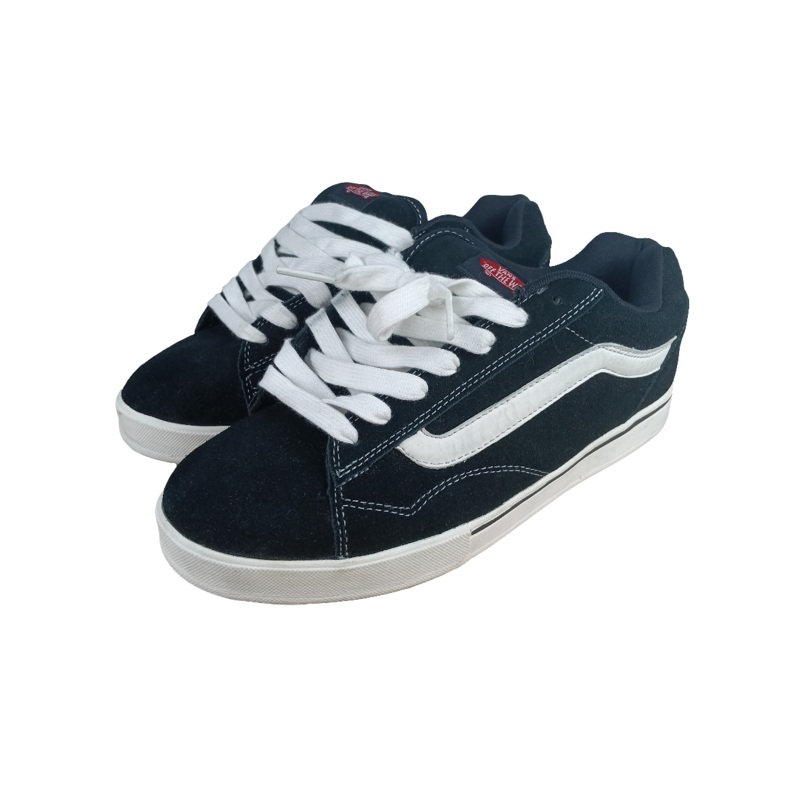 Vans No Skool Dustin Dollin PD Piss Drunx Black/White/Formula One US Mens Size 9.5