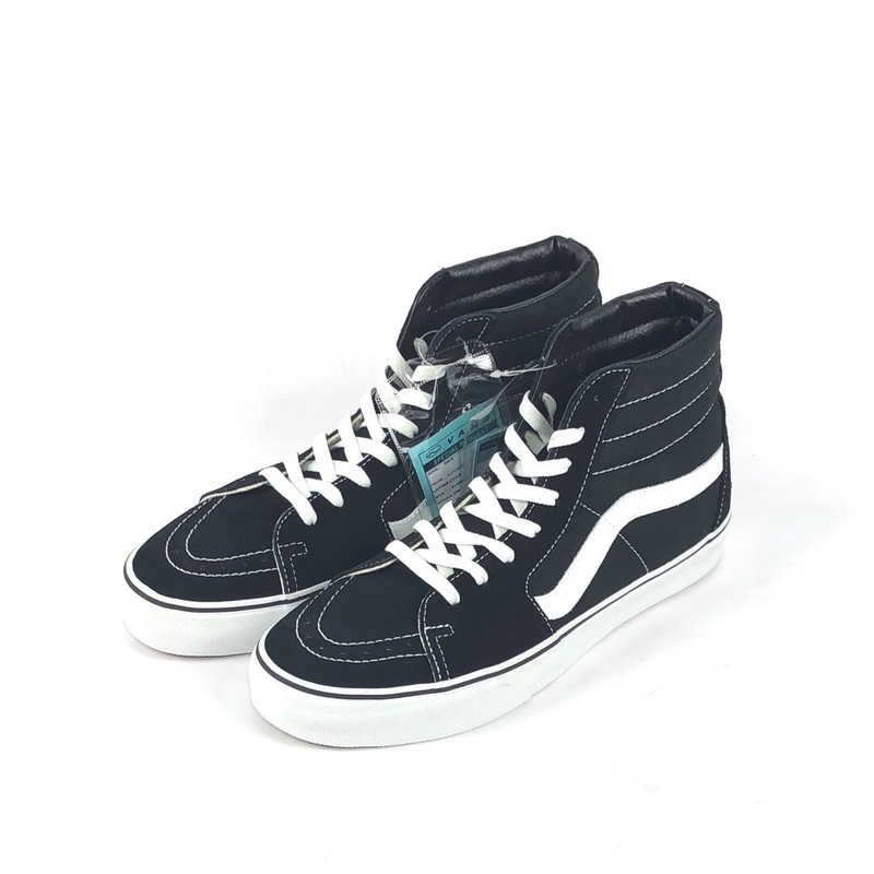 Vans Sk8-Hi Black/Black/White US Mens Size 12