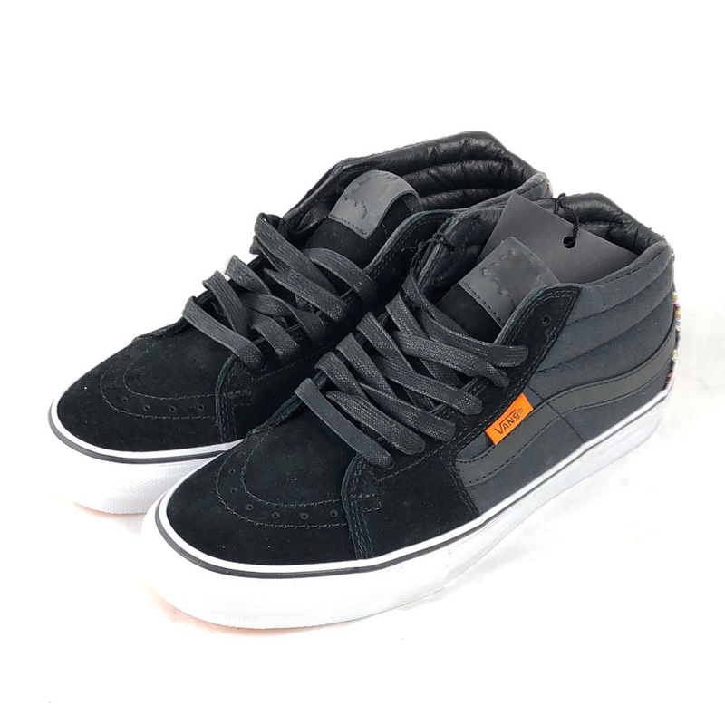 Vans Sk8-Mid Pro S Flaschen Black/True White US Mens Size 8 Shoes
