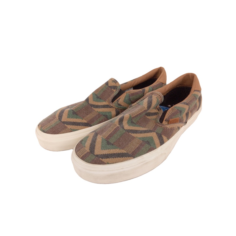 Vans Slip-On 59 CA Cali tribe Khaki Mens Size 10.5 Shoes