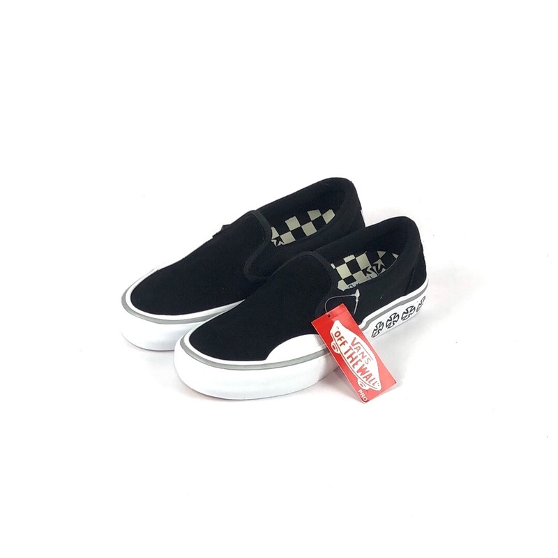Vans Slip-On Pro (Independent) Black/White US Mens Size 5