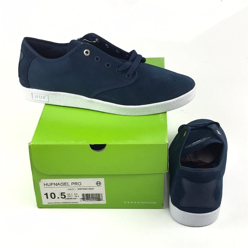 Huf Hufnagel Pro Navy US Mens Size 10.5 Shoes
