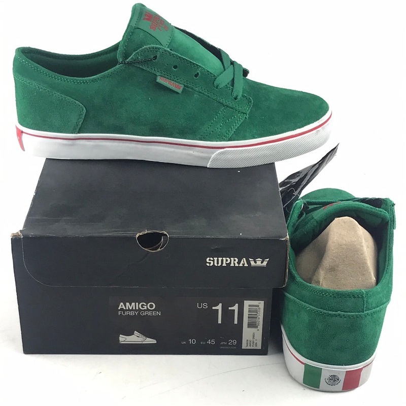 Supra Amigo Furby Green US Mens Size 11