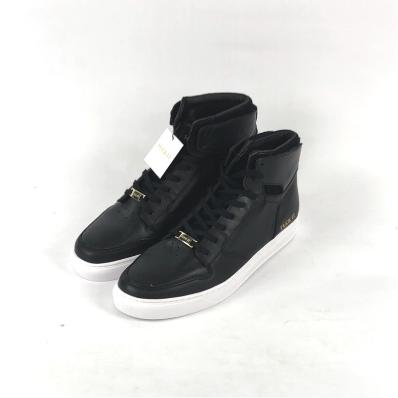 HUF Fuck It HUF86 Black-Black S Mens Size 10.5 Shoes