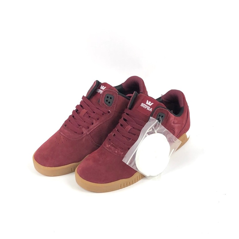 Supra Ellington Burgundy-Gum US Mens Size10.5