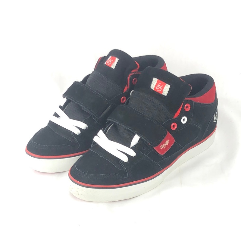 ES Theory 1.5 Mid Justin Eldridge Black White Red 2009 U.S. Mens Size 9