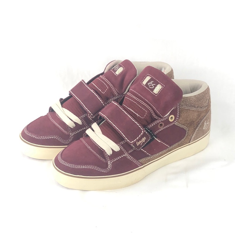 ES Theory 1.5 Mid Justin Eldridge Maroon White IRO U.S. Mens Size 9.5
