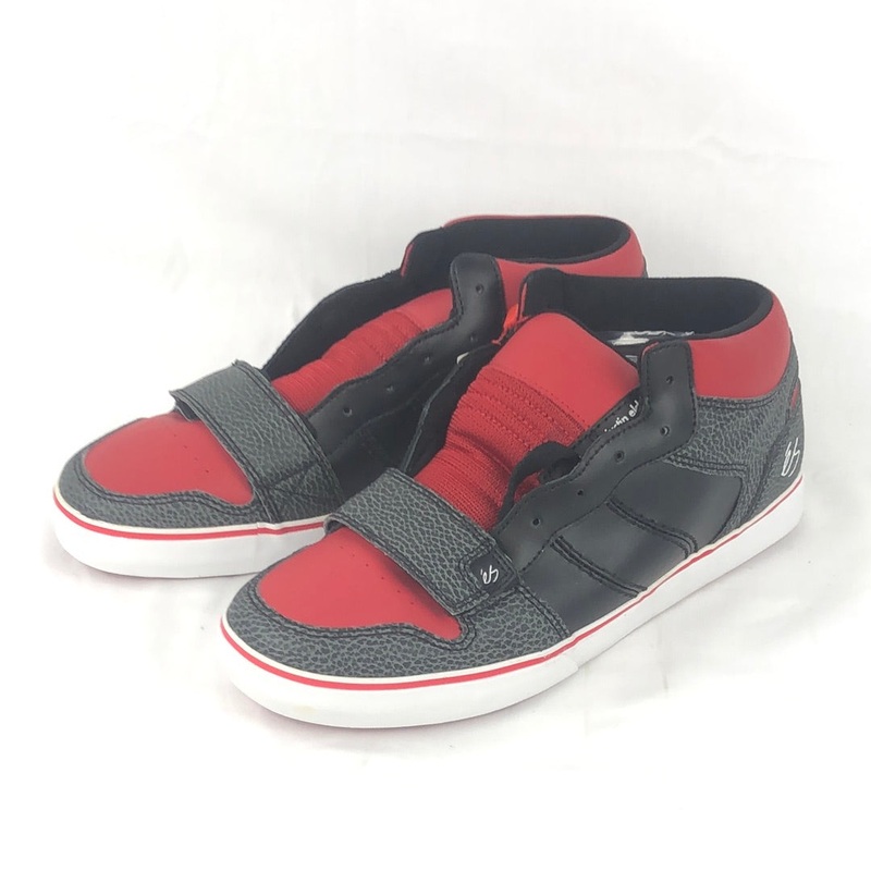 ES Theory Mid Black Dark Grey Red 2007 U.S. Mens Size 10.5