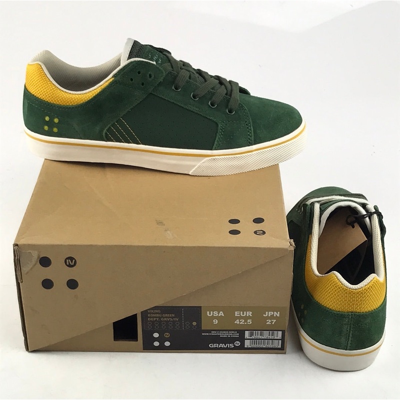 Gravis Kombu Green Viking US Mens Shoes Size 9