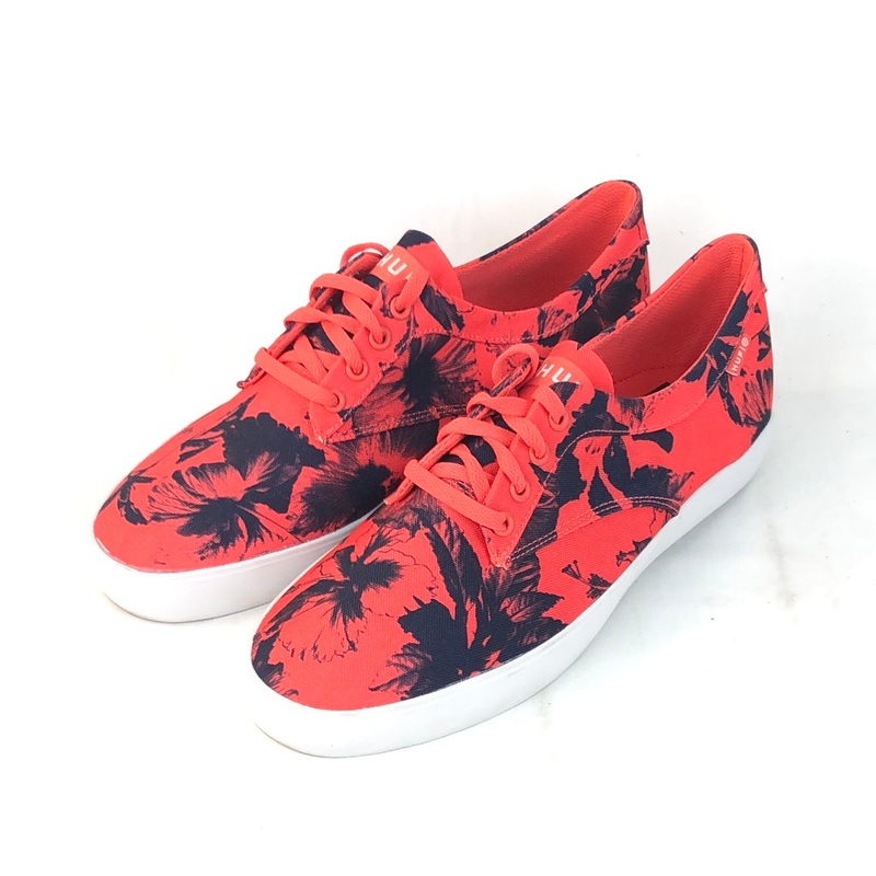 Huf Sutter Salmon Floral US Mens Size 9 Shoes