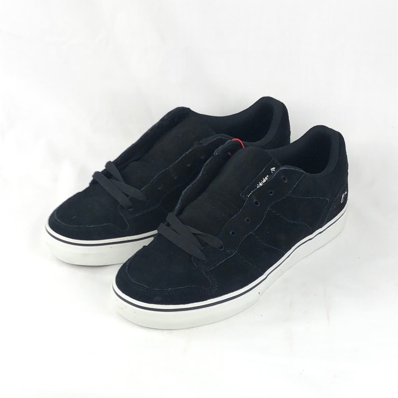 ES Theory Low Justin Eldridge Black White Grey 2009 U.S. Mens Size 7.5