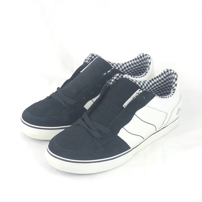 ES Theory Low Justin Eldridge White Black 2006 U.S. Mens Size 8.5