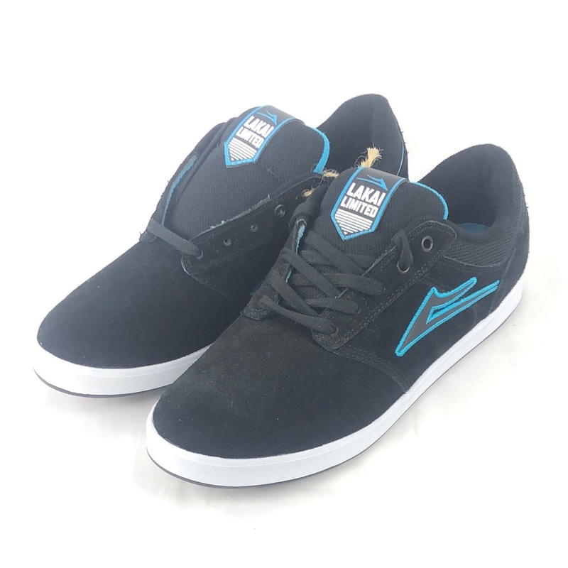Lakai Linden Black Suede US Mens Size 10.5