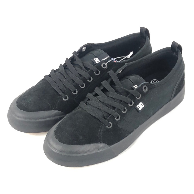 DC Evan Smith Black Black Gum U.S. Mens Size 9