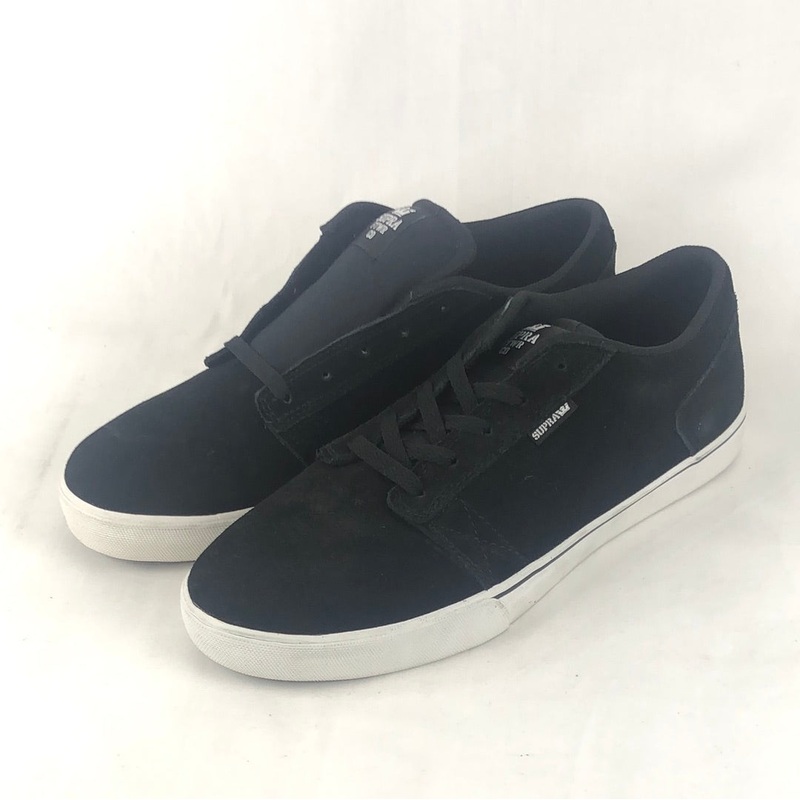 Supra Amigo Black White  U.S. Mens Size 12