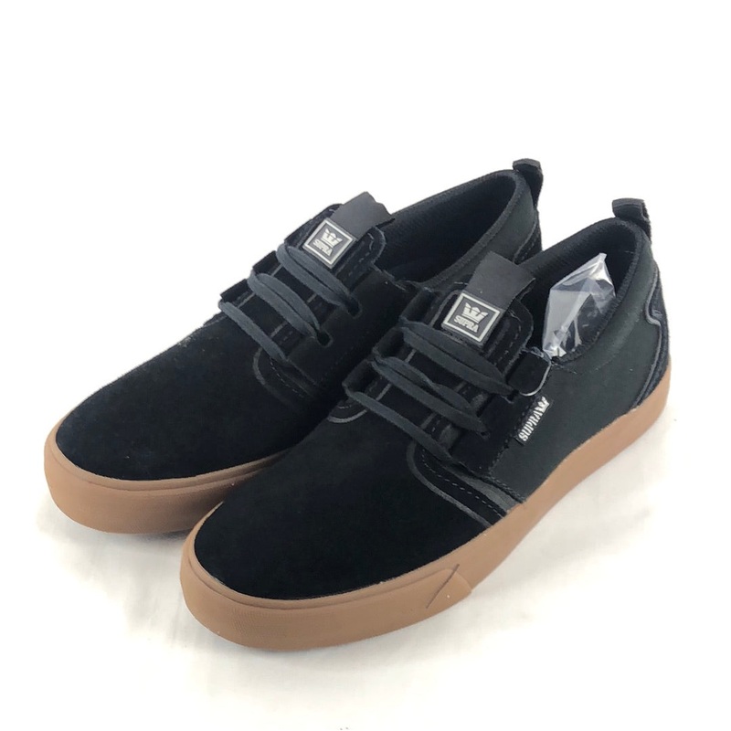 Supra Flow Black Gum U.S. Mens Size 8.5