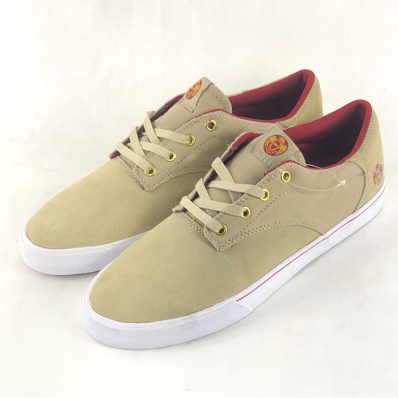 Supra Pistol Tan White U.S. Mens Size 12