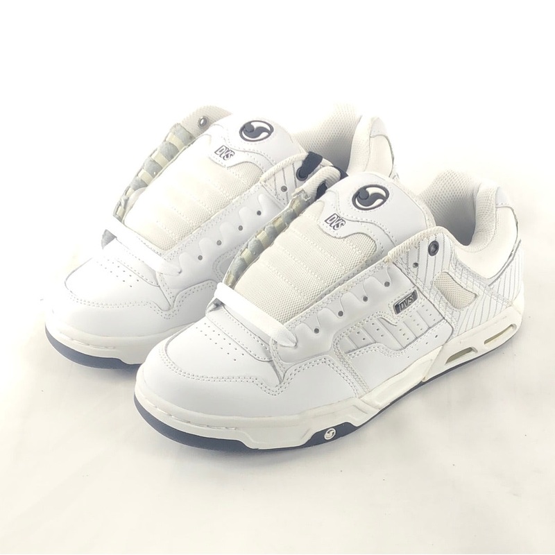 DVS Enduro Heir White Leather Pin U.S. Mens Size 9