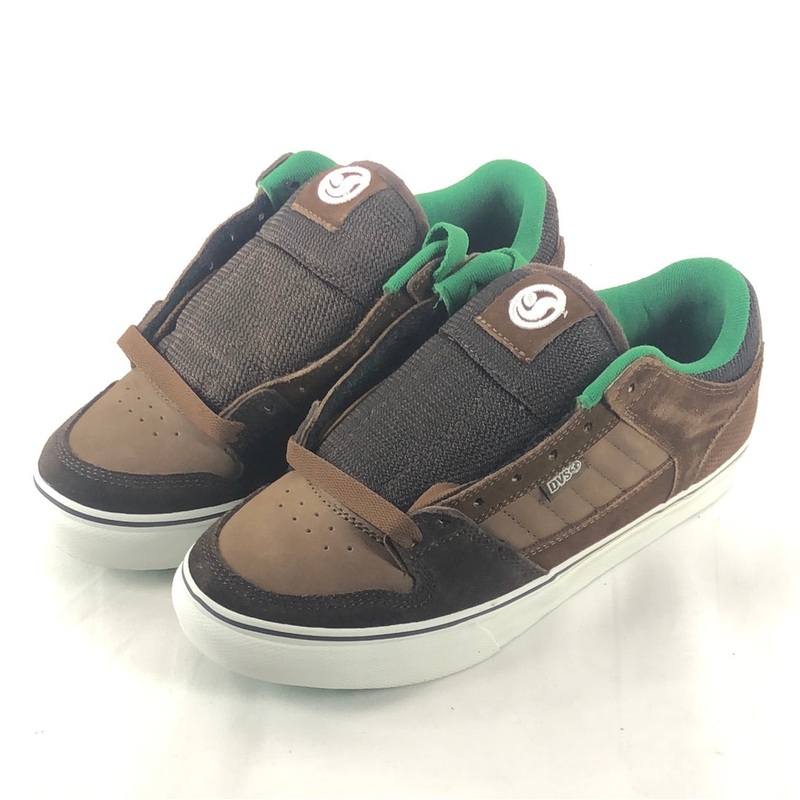 DVS Munition CT Brown Green Suede U.S. Mens Size 8