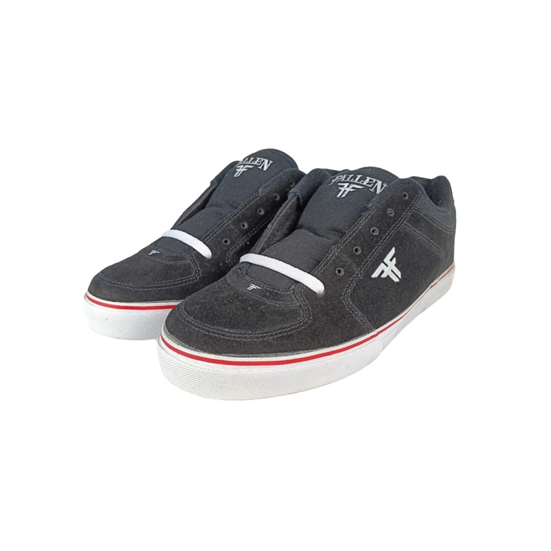 Fallen Chief Jamie Thomas Black Red White Size 10.5 Shoes