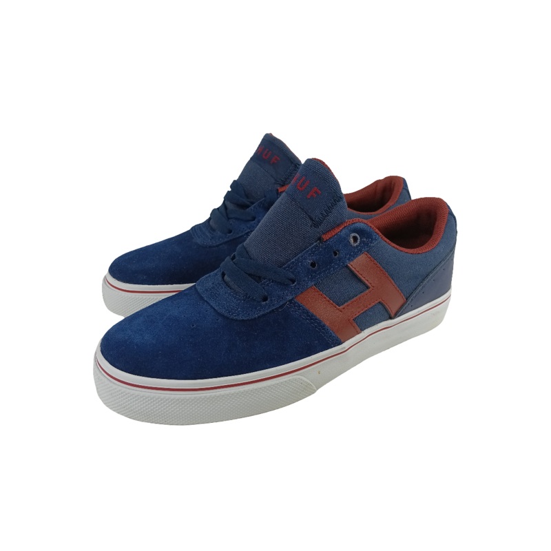 Huf Choice Navy Wine 133CK0021 Size 7 Shoes