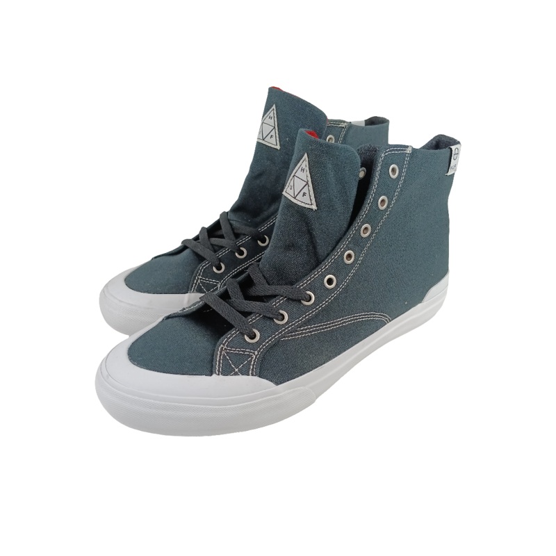 Huf Classic Hi Black Canvas VC52009 Size 9.5 Shoes