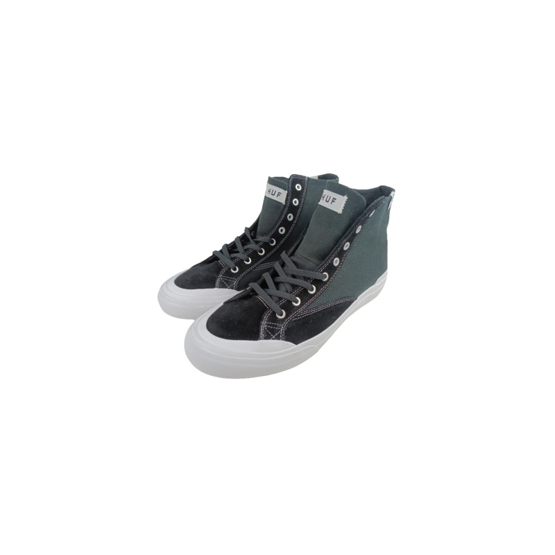 Huf Classic Hi ESS Black White VCBSC04 Size 8.5 Shoes