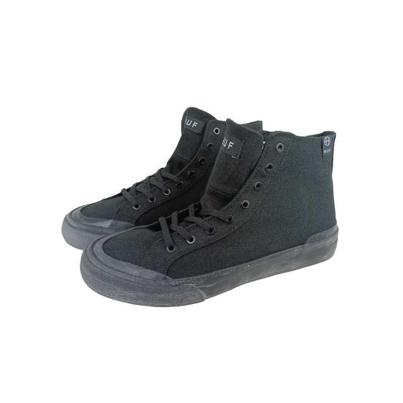 Huf Classic Hi ESS TX Black Black VCBSC012 Size 8 Shoes