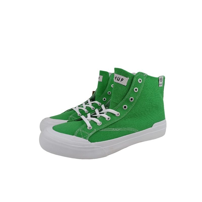 Huf Classic Hi ESS TX Kelly Green VCBSC013 Size 8.5 Shoes