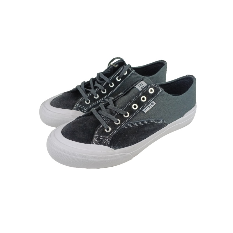 Huf Classic LO ESS Black White VCBSC01 Size 9 Shoes