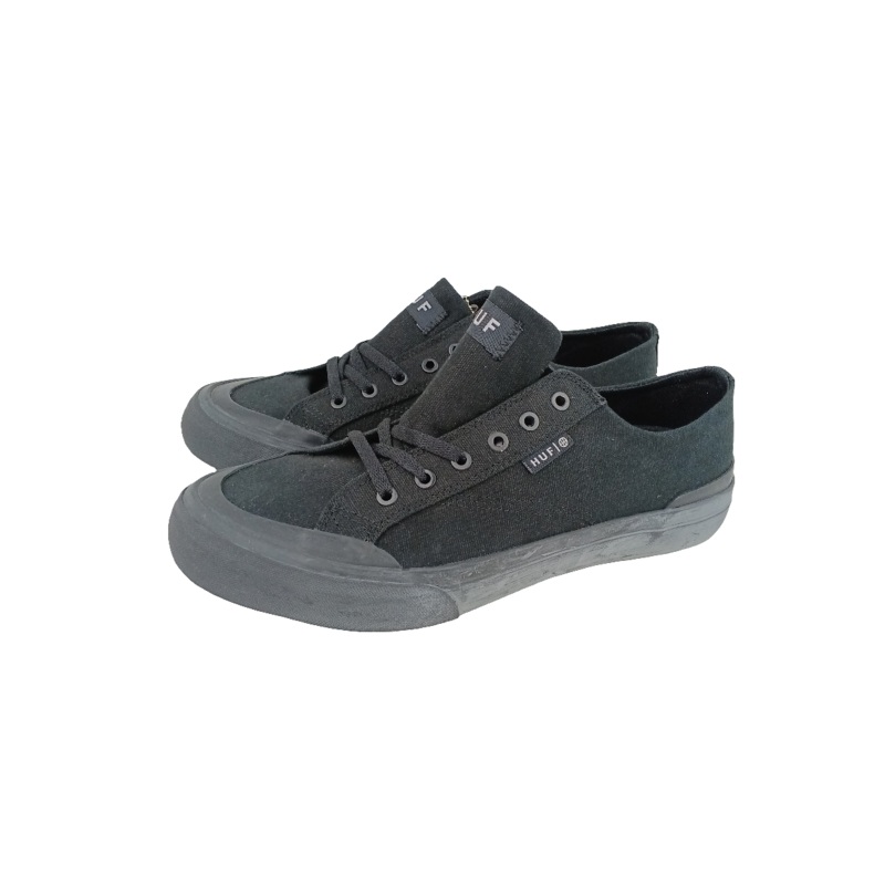 Huf Classic Lo ESS TX Black Black VCBSC008 Size 8 Shoes