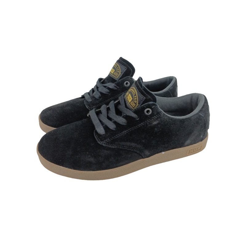 Huf Hufnagel Pro Black Dark Gum  Size 8.5 Shoes