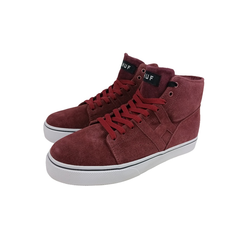 Huf Hupper 2 Hi Burgundy  Size 9.5 Shoes