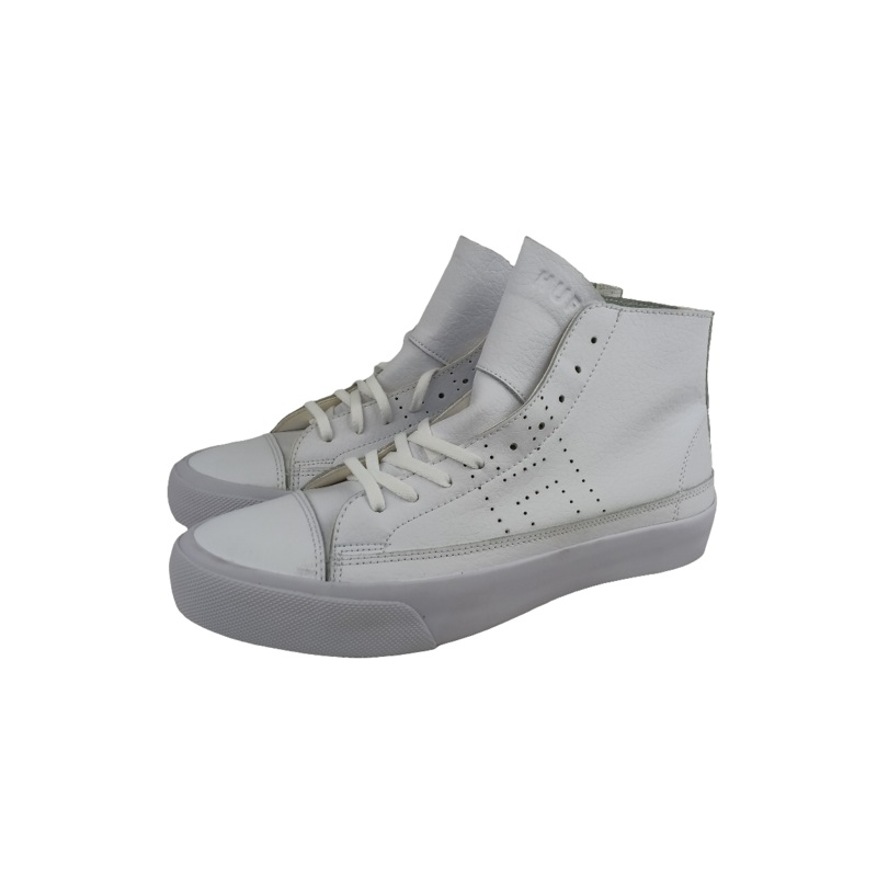 Huf Hupper 2 Hi Deconstructed White VC00082 Size 8.5 Shoes