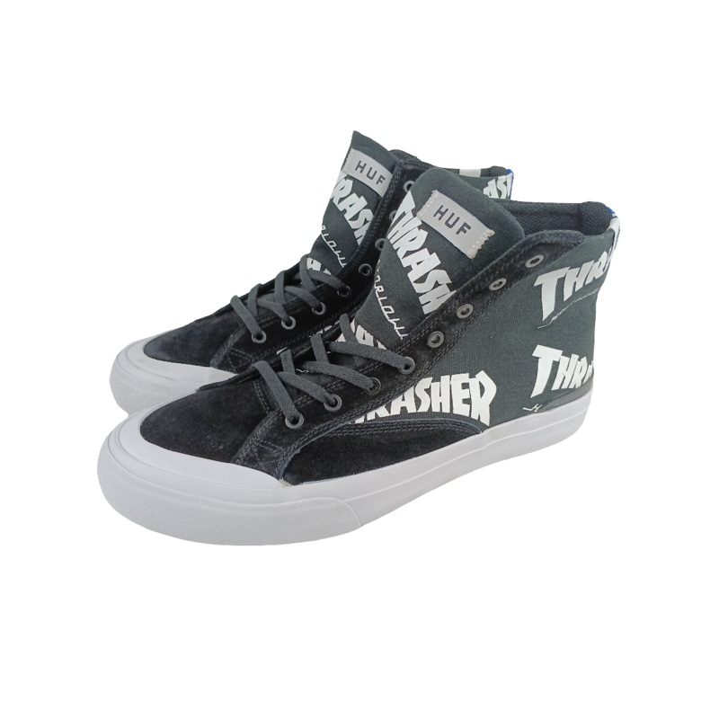 Huf X Thrasher Classic Hi Black VC65M01 Size 9.5 Shoes