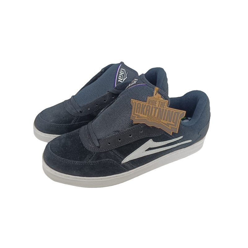 Lakai Belmont Black Leather Size 10 Shoes