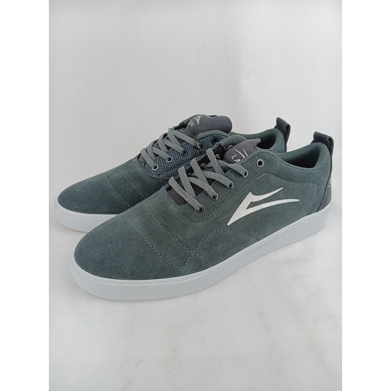 Lakai Bristol Black White Suede Size 9.5 Shoes