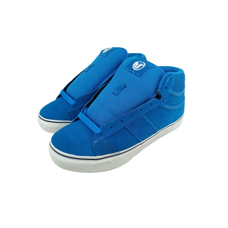 DVS Berra 3 CT Mid Steve Berra Blue Suede Size 7.5 Shoes