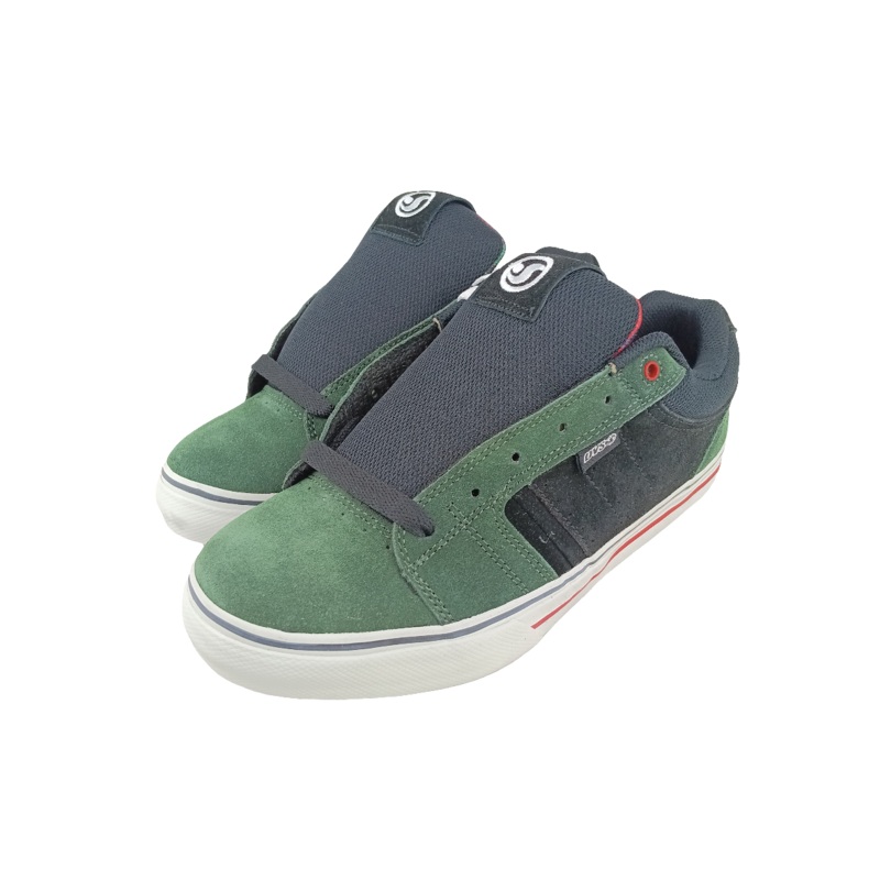 DVS Berra 6 Steve Berra Green Suede Size 8 Shoes