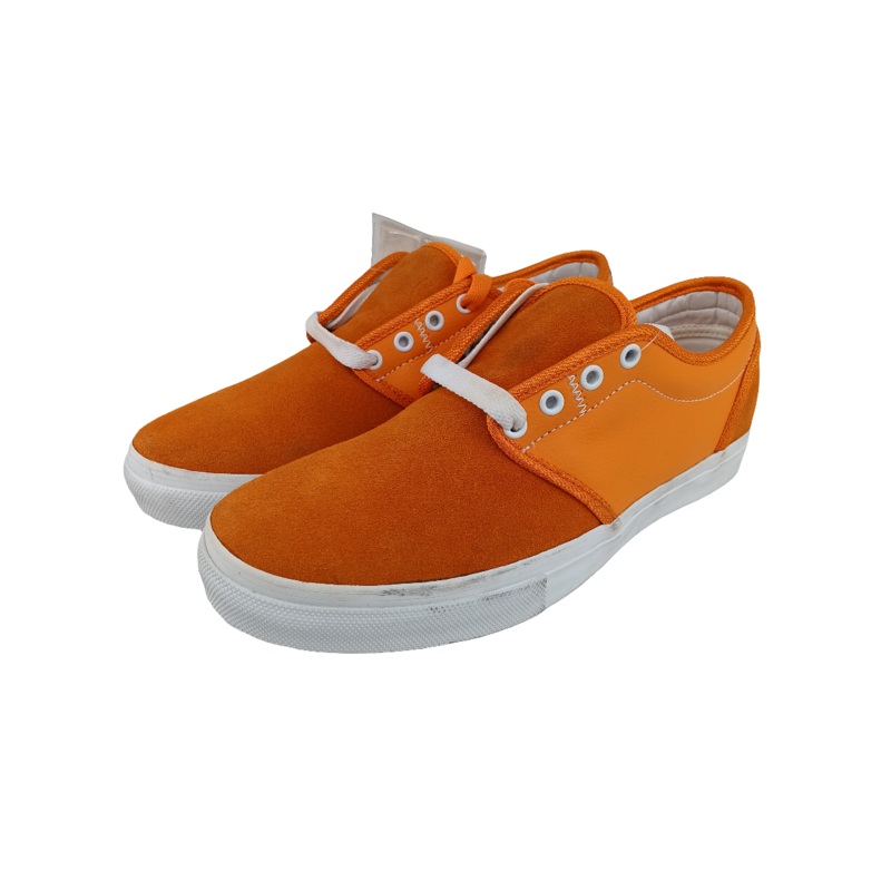 DVS Doze (sample) Orange White Size 7.5 Shoes