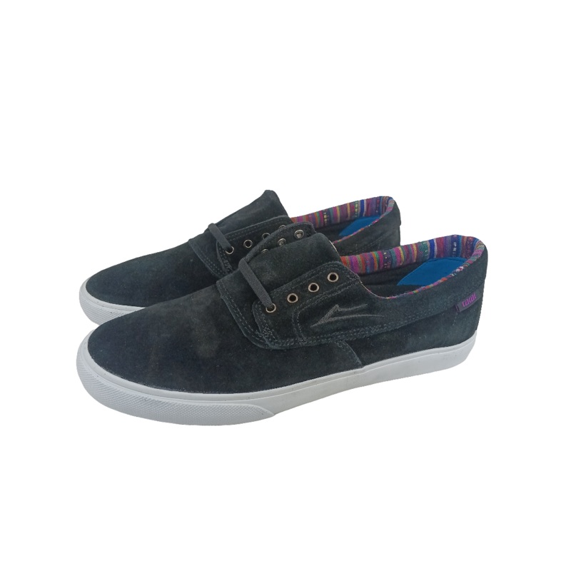 Lakai Camby Tour SMU Black Suede Size 9 Shoes