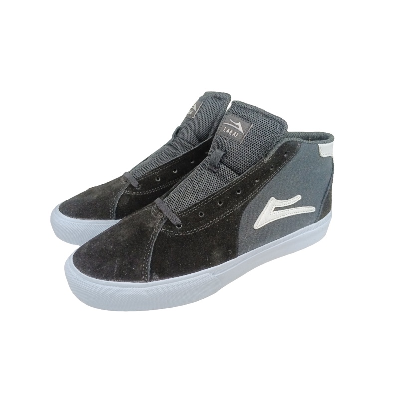 Lakai Flaco II Mid Black Suede Size 9 Shoes